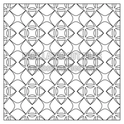 Geometric Floral Panel Laser Cut Pattern Ready to Cut