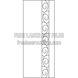Cabinet Template for Vinyl Records — Vector Design
