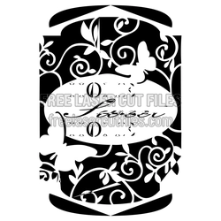 Home Sweet Home Decorative Welcome Sign Laser Cut File
