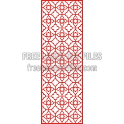 Ironwork Ring Grille Vector Template