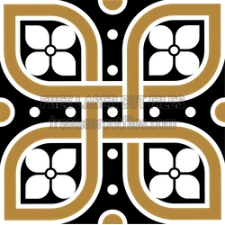 Geometric Floral Panel Laser Cut File, Ready to Cut