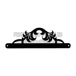 Ornamental Panel Template for Laser Cutting
