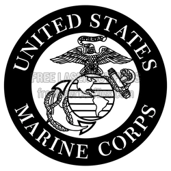 United States Marine Corps Emblem Ready to Cut SVG