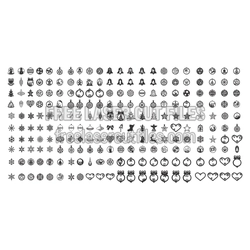 Christmas Ornament SVG Bundle, Ready to Cut Laser File