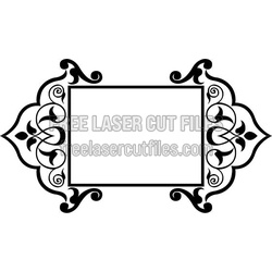 Free Arabesque Laser-Cut Vector for Wood & Wall Decor
