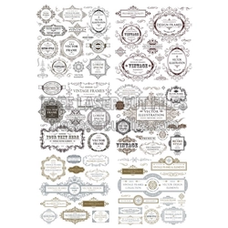 Vintage Decorative Panel Vector Set for Laser Cutting