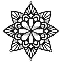 Decorative Dream Catcher Laser Cut File, Ready to Cut