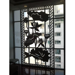 Lotus Decorative Partition Panel Template