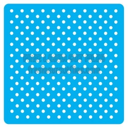 Perforated Polka Dot Panel Design for Laser Cutting