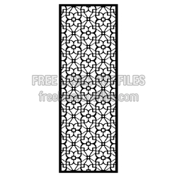 Decorative Geometric Screen Panel Laser Cut Pattern