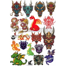 Dragon Vector Pack — Free Mythical Designs for Laser Cutting