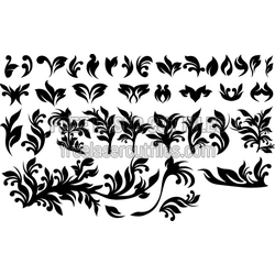 Free Floral Vector Art for Laser Cutting and Crafts