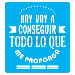 Humorous Spanish Quote Stencil for Laser Cutting