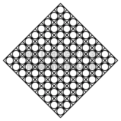 Decorative Geometric Door Screen Panel Ready to Cut