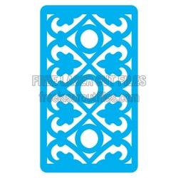 Ornamental Laser Cut Stencil Panel for DIY Decor