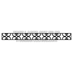 Decorative Metal Screen Pattern for Laser Cut Panels