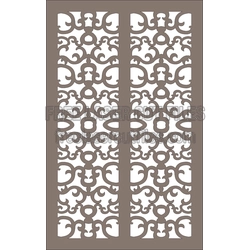 Free Abstract Vector Pattern — Repeatable Tile for Laser Art