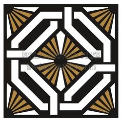 Geometric Panel Pattern Laser Cut File, Ready to Cut