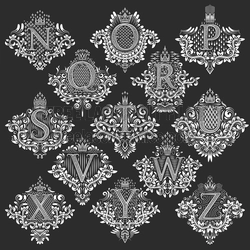 Capital Ornamental Letters — Free Ornate Alphabet Set