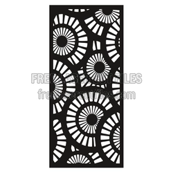 Abstract Geometric Panel Laser Cut File, Ready to Cut
