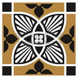 Geometric Floral Panel Laser Cut File, Ornamental Decor