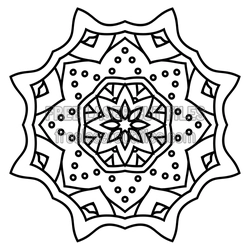 Sacred Layered Mandala Ready to Cut Laser File