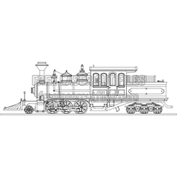 Breckenridge Engine Laser Cutting Template