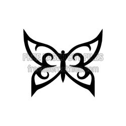 Butterfly Cut Template for Laser Cutting & Crafts
