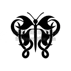 Butterfly Cut Template for Laser Cutting